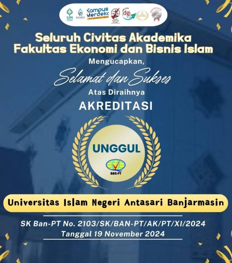 Selamat Akreditasi Unggul UIN Antasari